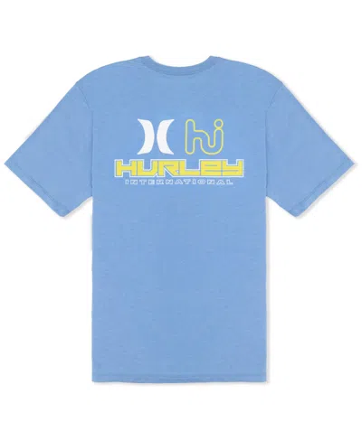 Hurley Men's Rewind Short Sleeve T-shirt In Blue