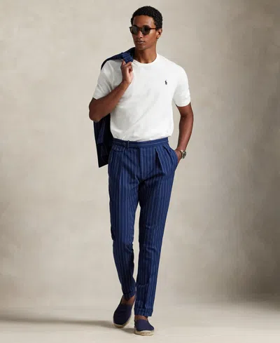 Polo Ralph Lauren Man's White Cotton T-shirt With Logo