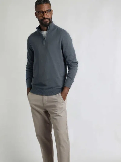 Weird Fish Baxter Fine Knit 1/4 Zip Jumper