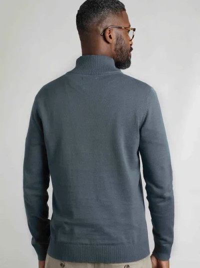 Weird Fish Baxter Fine Knit 1/4 Zip Jumper