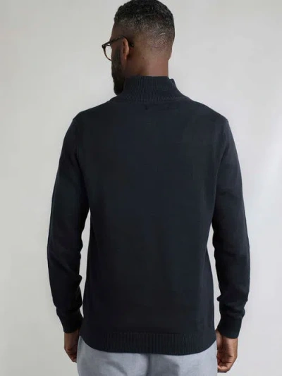 Weird Fish Baxter Fine Knit 1/4 Zip Jumper