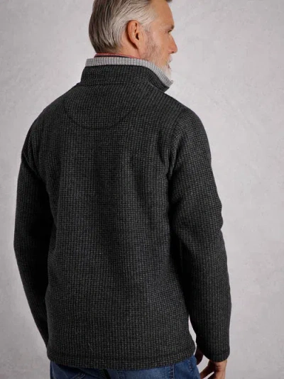 Weird Fish Newark 1/4 Zip Grid Fleece