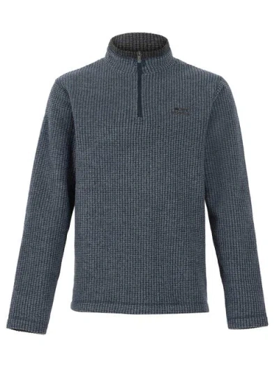 Weird Fish Newark 1/4 Zip Grid Fleece