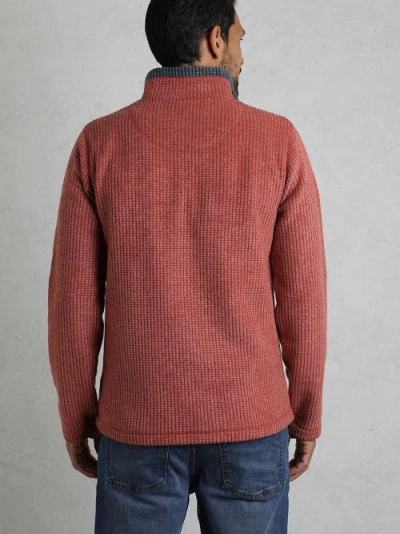 Weird Fish Newark 1/4 Zip Grid Fleece