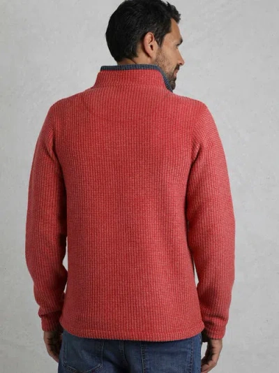 Weird Fish Newark 1/4 Zip Grid Fleece