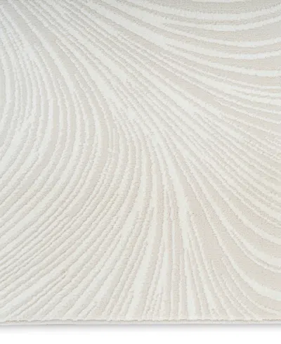 Dkny Central Park West Cep02 Runner Area Rug, 2'2 X 7'5 In White