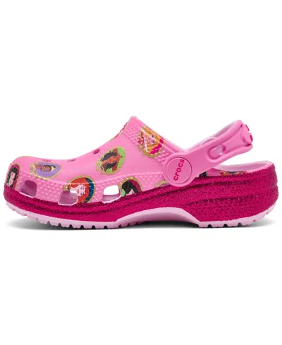 Crocs Toddler Girls Disney Princess Classic Clogs From Finish Line In Pink