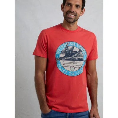 Weird Fish Coasting Front Print Graphic T-shirt