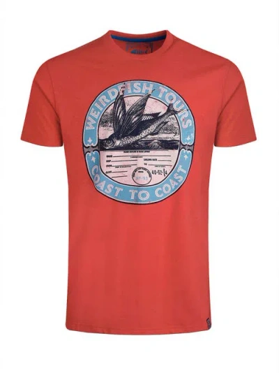 Weird Fish Coasting Front Print Graphic T-shirt