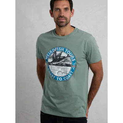 Weird Fish Coasting Front Print Graphic T-shirt
