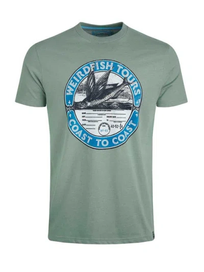 Weird Fish Coasting Front Print Graphic T-shirt