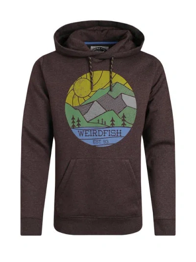 Weird Fish Bryant Graphic Popover Hoodie