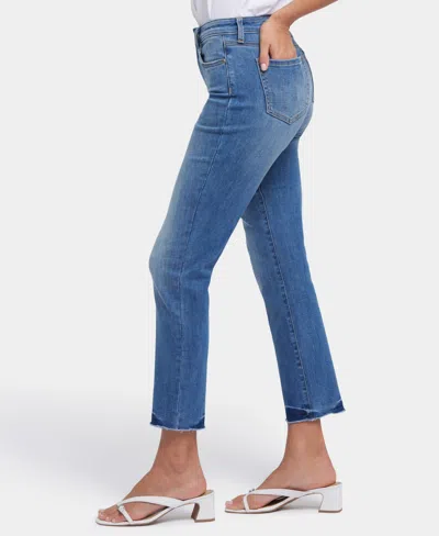 Nydj Sheri Slim Ankle Jeans In Bilbao In Blue