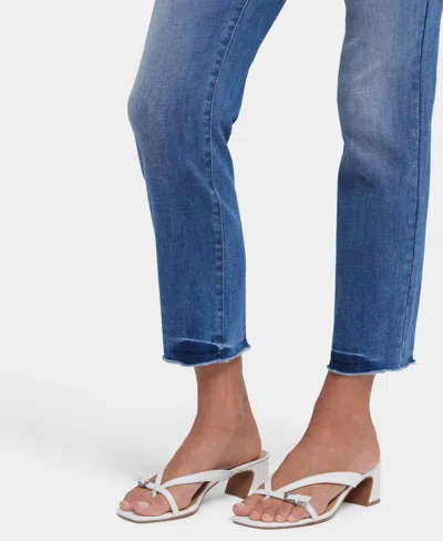 Nydj Sheri Slim Ankle Jeans In Bilbao In Blue