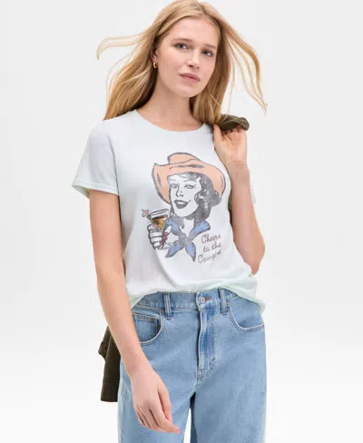 Lucky Brand Women's Cheers To The Cowgirls T-shirt