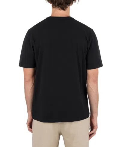 Hurley Men's Lagoon Short Sleeve T-shirt In Black