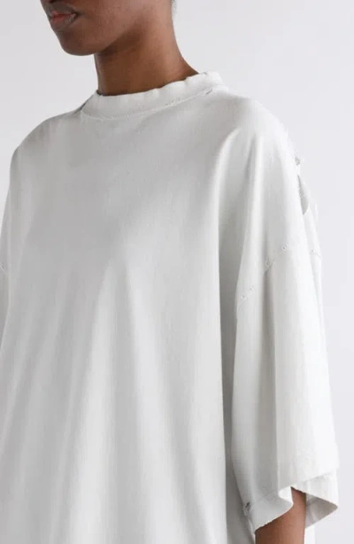 Balenciaga Oversize Graphic T-shirt In White