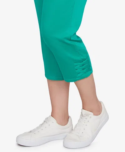 Ruby Rd. Petite Ladder Hem Soft Denim Capri Jeans