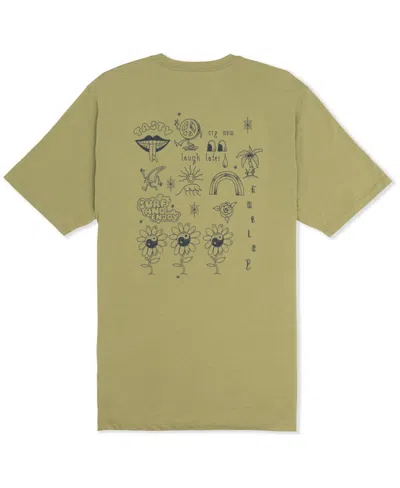 Hurley Men's Stipple Short Sleeve T-shirt In Green