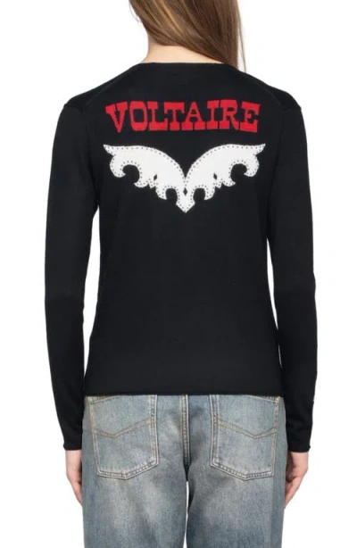 Zadig & Voltaire Nosfa We Voltaire Merino Wool Sweater