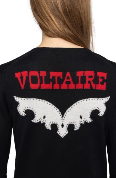 Zadig & Voltaire Nosfa We Voltaire Merino Wool Sweater