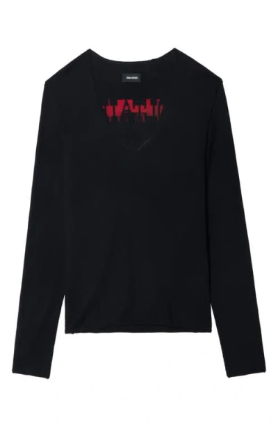 Zadig & Voltaire Nosfa We Voltaire Merino Wool Sweater