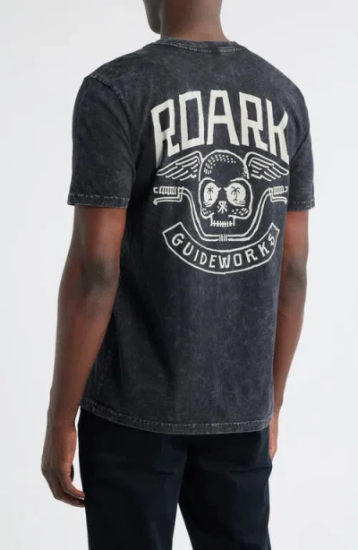 Roark Guideworks Graphic T-shirt In Black