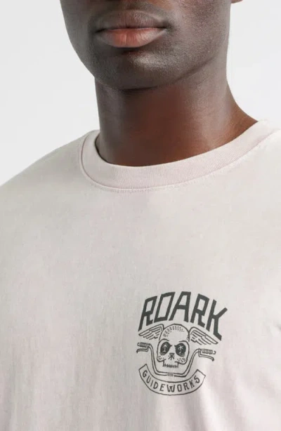 Roark Guideworks Graphic T-shirt In White