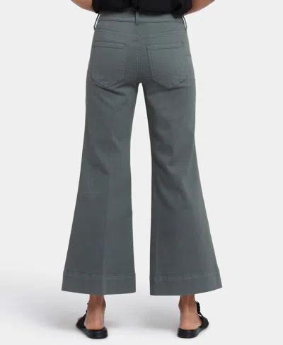 Nydj Mia High Rise Wide Leg Jeans In Gray