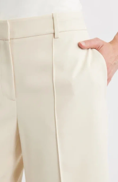 Elie Tahari The Jana Pintuck Pleat Pants In Neutral