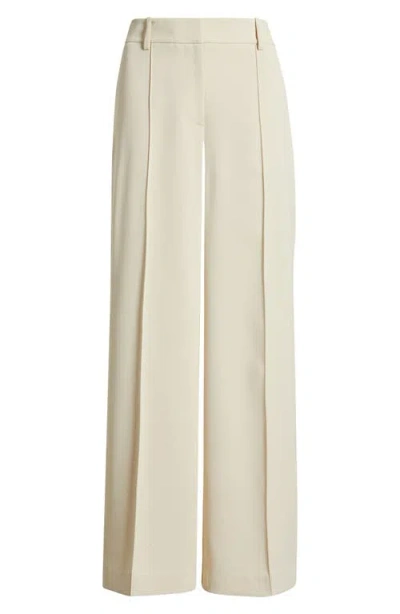 Elie Tahari The Jana Pintuck Pleat Pants In Neutral