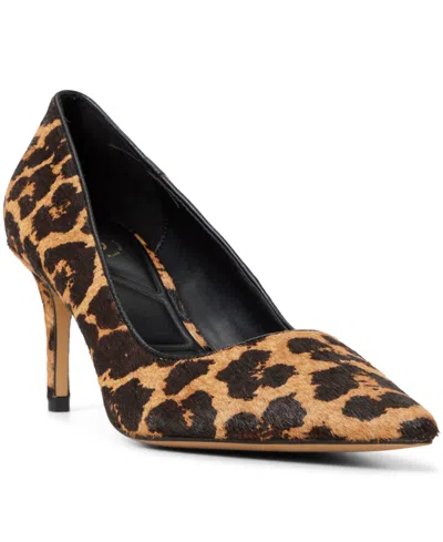 Aldo Verone Pointed Toe Pump In Brown