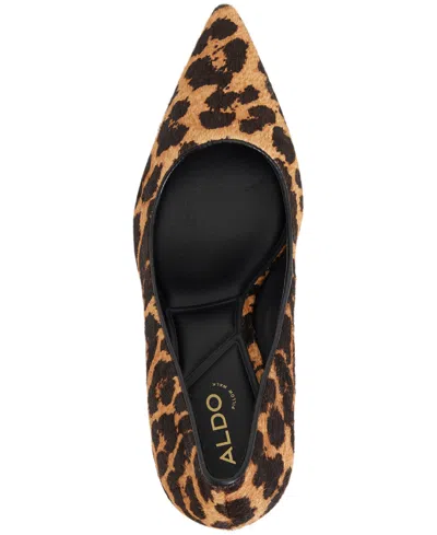 Aldo Verone Pointed Toe Pump In Brown