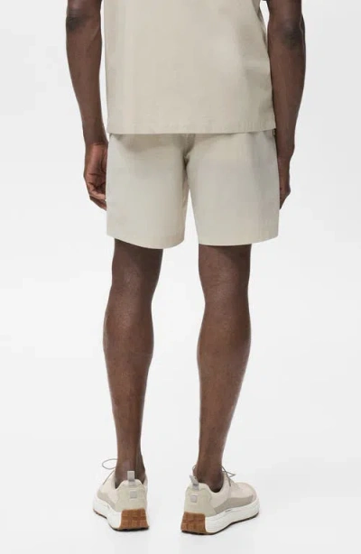Mango Men's Water-repellent Bermuda Shorts In Neutral