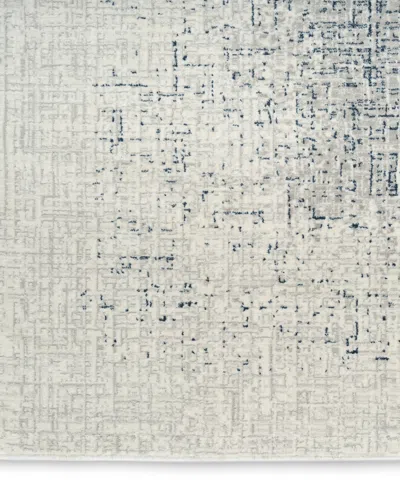 Dkny Grand Street Grn03 6'x9' Area Rug In Gray