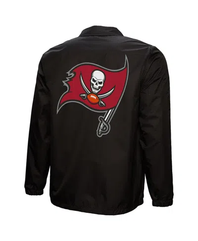 Mitchell & Ness Black Tampa Bay Buccaneers 50th Season Full-snap Coaches Jacket