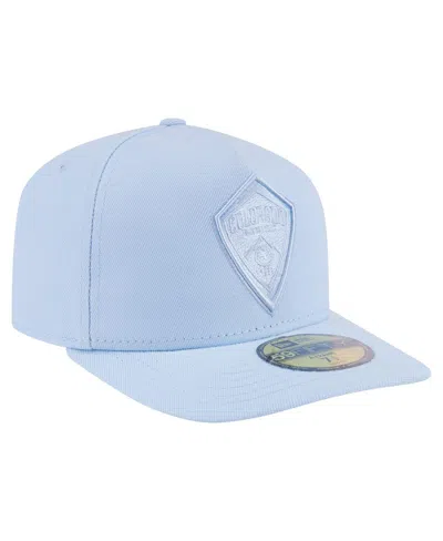New Era Men's Light Blue Colorado Rapids Color Pack A-frame 59fifty Fitted Hat