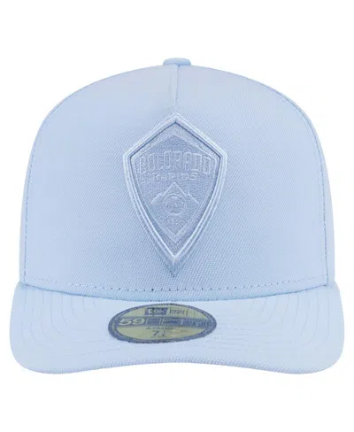New Era Men's Light Blue Colorado Rapids Color Pack A-frame 59fifty Fitted Hat