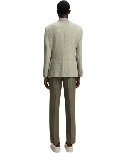 Hugo Boss Boss By  Men's Micro Pattern Regular-fit Blazer