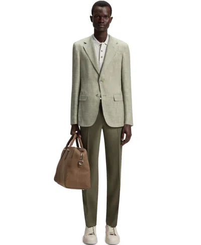 Hugo Boss Boss By  Men's Micro Pattern Regular-fit Blazer