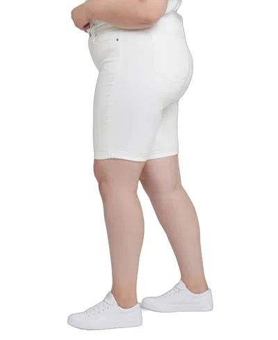 Nydj Plus Size Briella Roll Cuff Denim Shorts