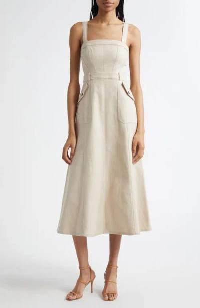 Cinq À Sept Malani A-line Dress In Gray