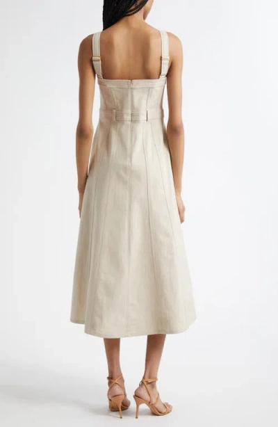 Cinq À Sept Malani A-line Dress In Gray