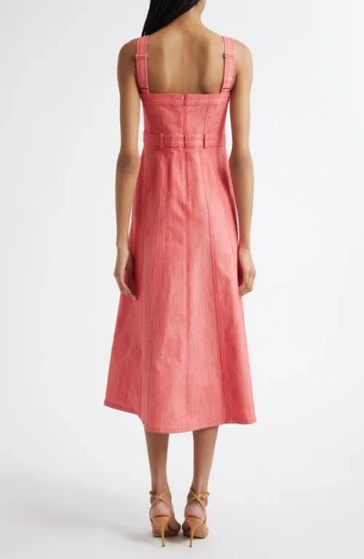 Cinq À Sept Malani A-line Dress In Pink