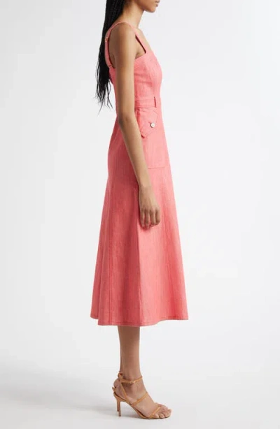 Cinq À Sept Malani A-line Dress In Pink