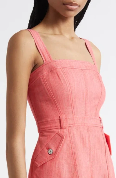 Cinq À Sept Malani A-line Dress In Pink