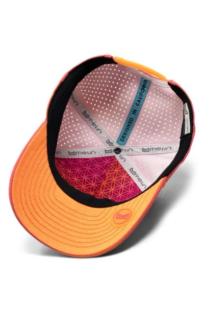 Melin Odyssey Stacked Aura Hydro Adjustable Performance Ball Cap