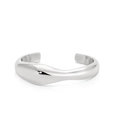 Ettika Liquid Love Cuff Bracelet In Metallic
