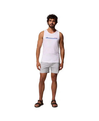 Columbia Men's Marsi Graphic Tank Top In White