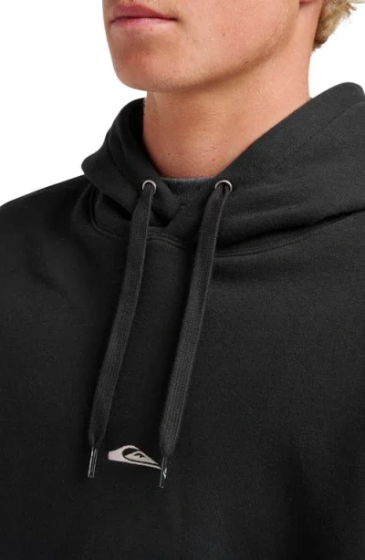 Quiksilver Passage Logo Embroidered Graphic Hoodie